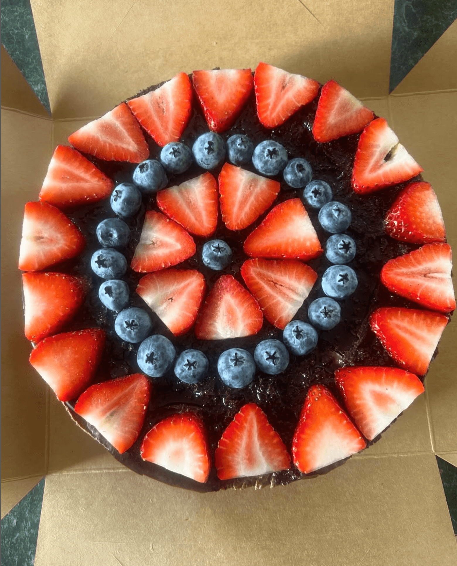 Ethereal Cheesecake with Cosmic Berry Compote